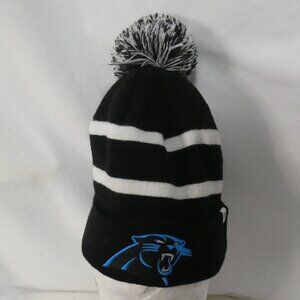 '47 - FORTY SEVEN BRAND | one size | NFL Carolina Panthers Beanie Hat | Pom Pom
